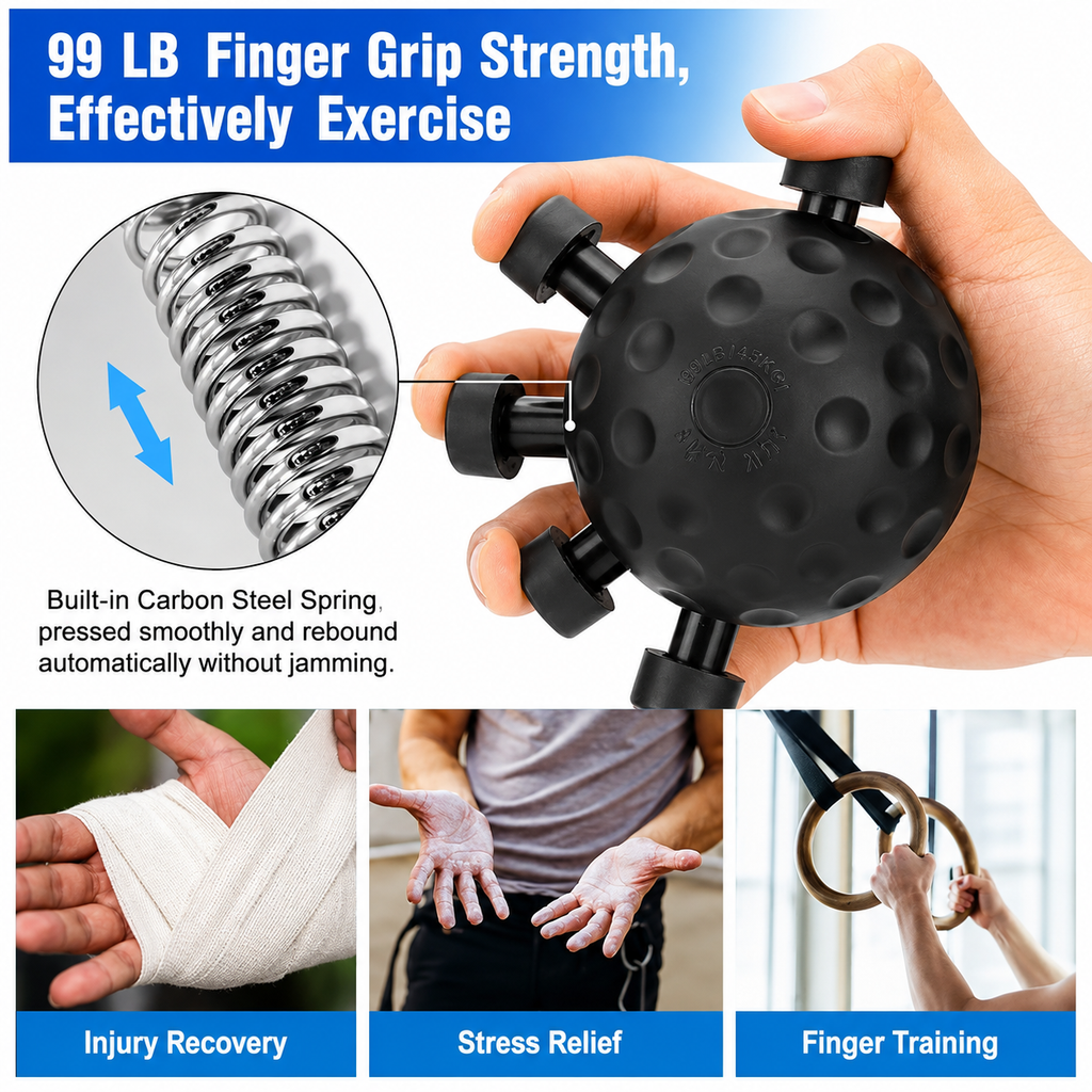 Finger Hand Strengthener Grip