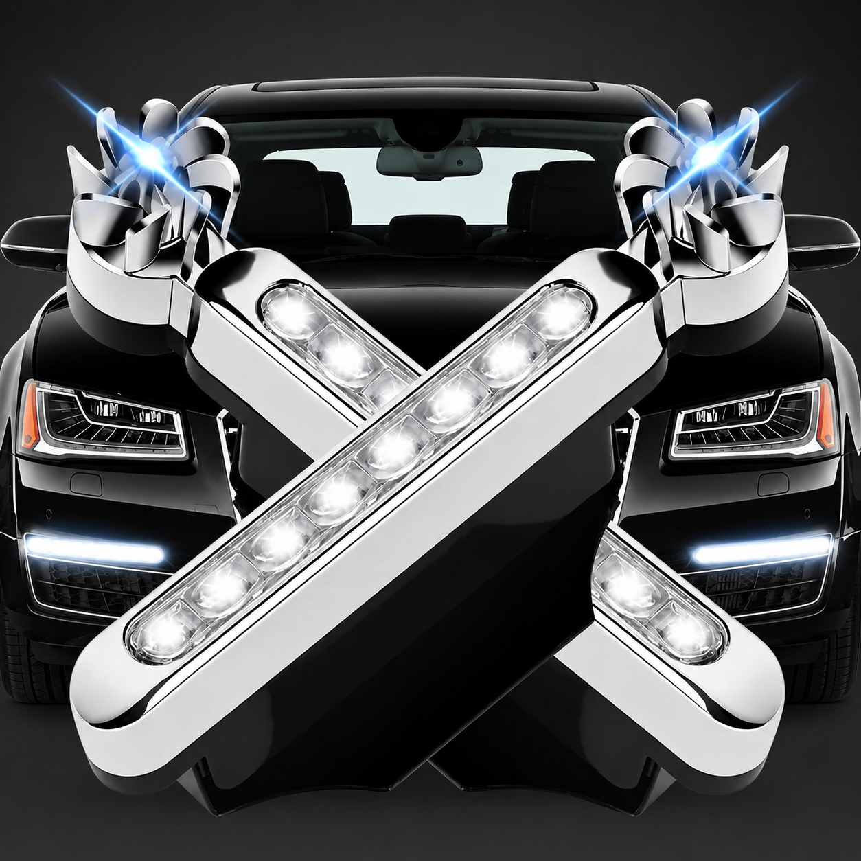 Wind Powered Car LED Light.