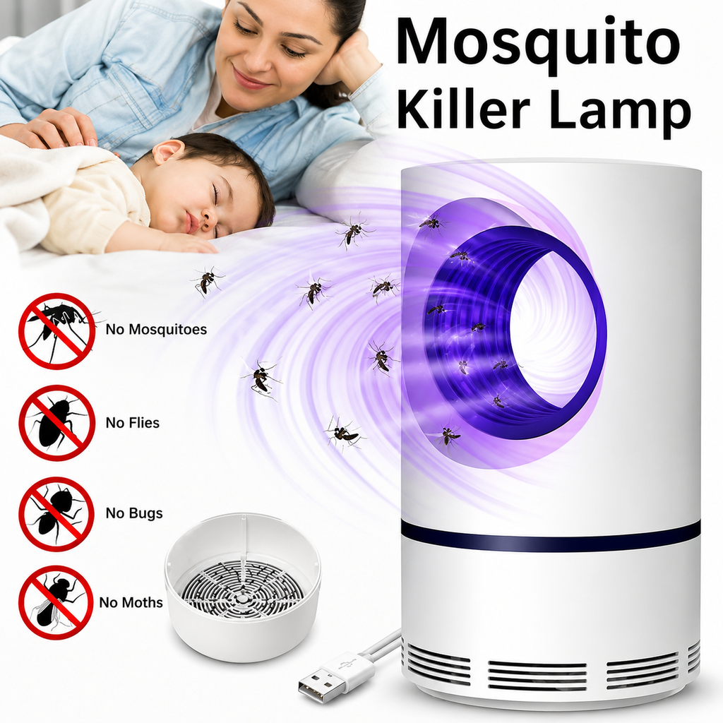 Mosquito Killer Lamp. (White)