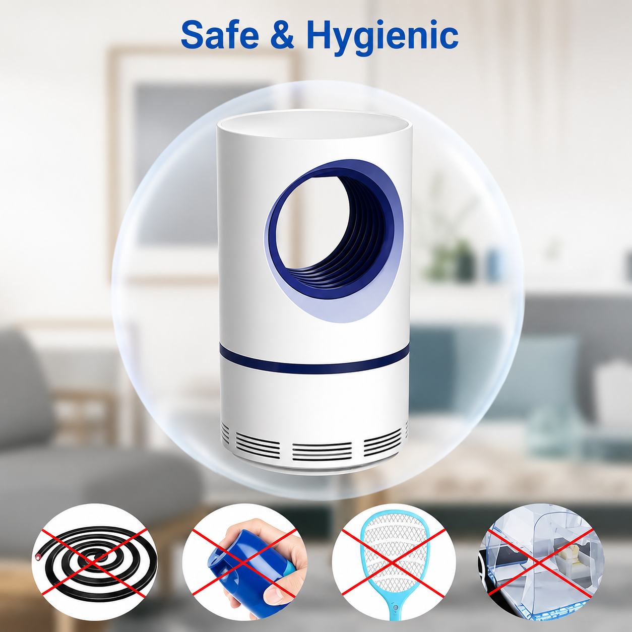 Mosquito Killer Lamp. (White)